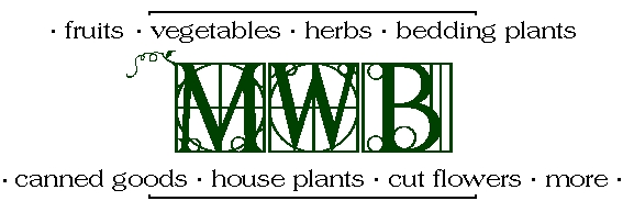 MWB Produce - Welcome!